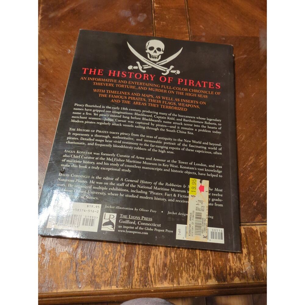 The History of Pirates by Angus Konstam (2002, Trade Paperback)